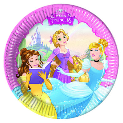 PIATTO 20 CM 8 PZ * PRINCESS DREAMING