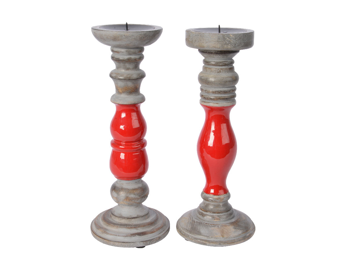 MANGOWD CANDLEH W ENAMEL 2ASS