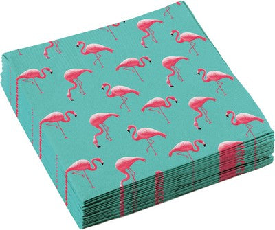 20 NAPKINS FLAMINGO PARADISE 33X33CM