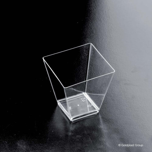 BICCHIERINO/COPPETTA ROMBO 95CC TRASPAR.