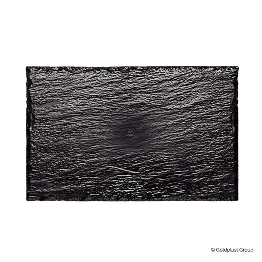 PIATTO ROCK MEDIUM PS - NERO - 220MMX14