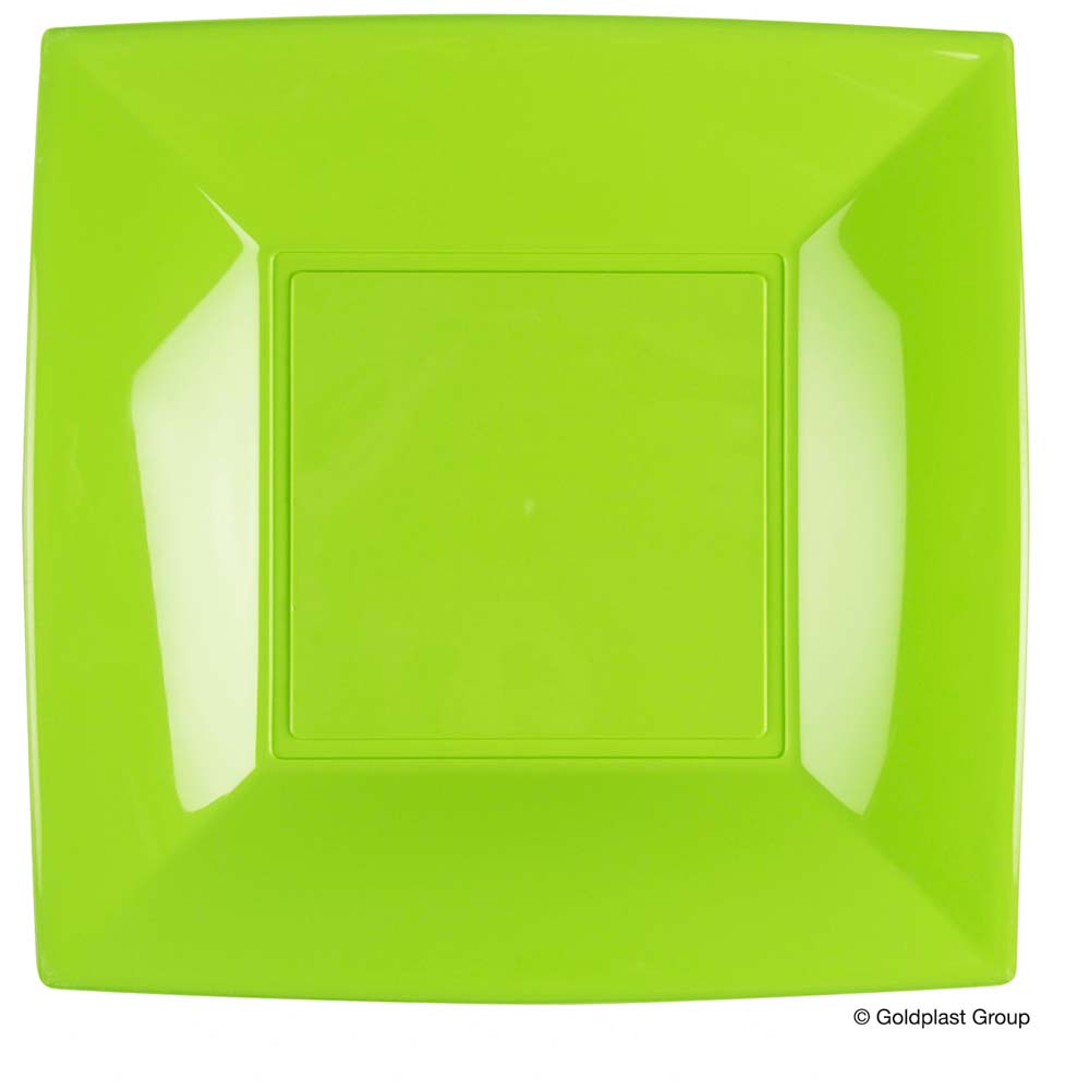 PIATTO GRANDE NICE PP - VERDE ACIDO - 2