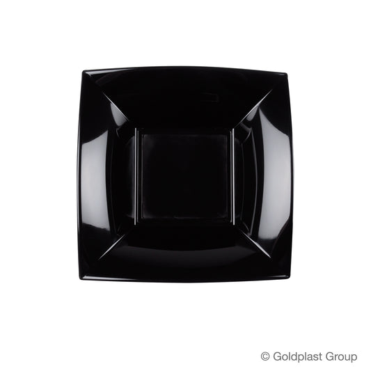 PIATTO FONDO NICE PP - NERO - 180MMX180