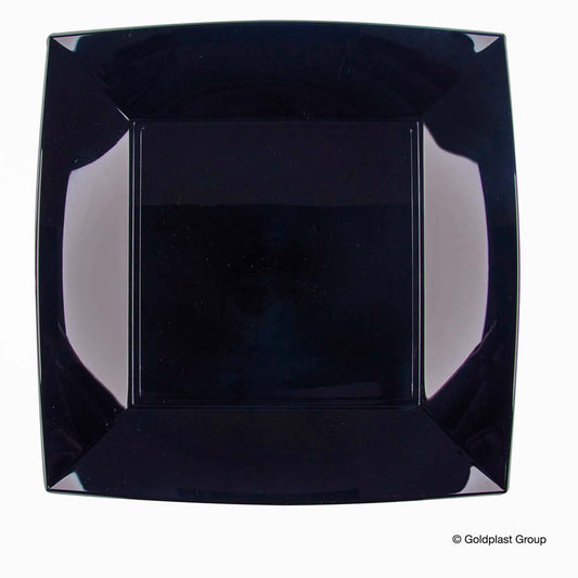 PIATTO PIANO NICE PP - NERO - 230MMX230