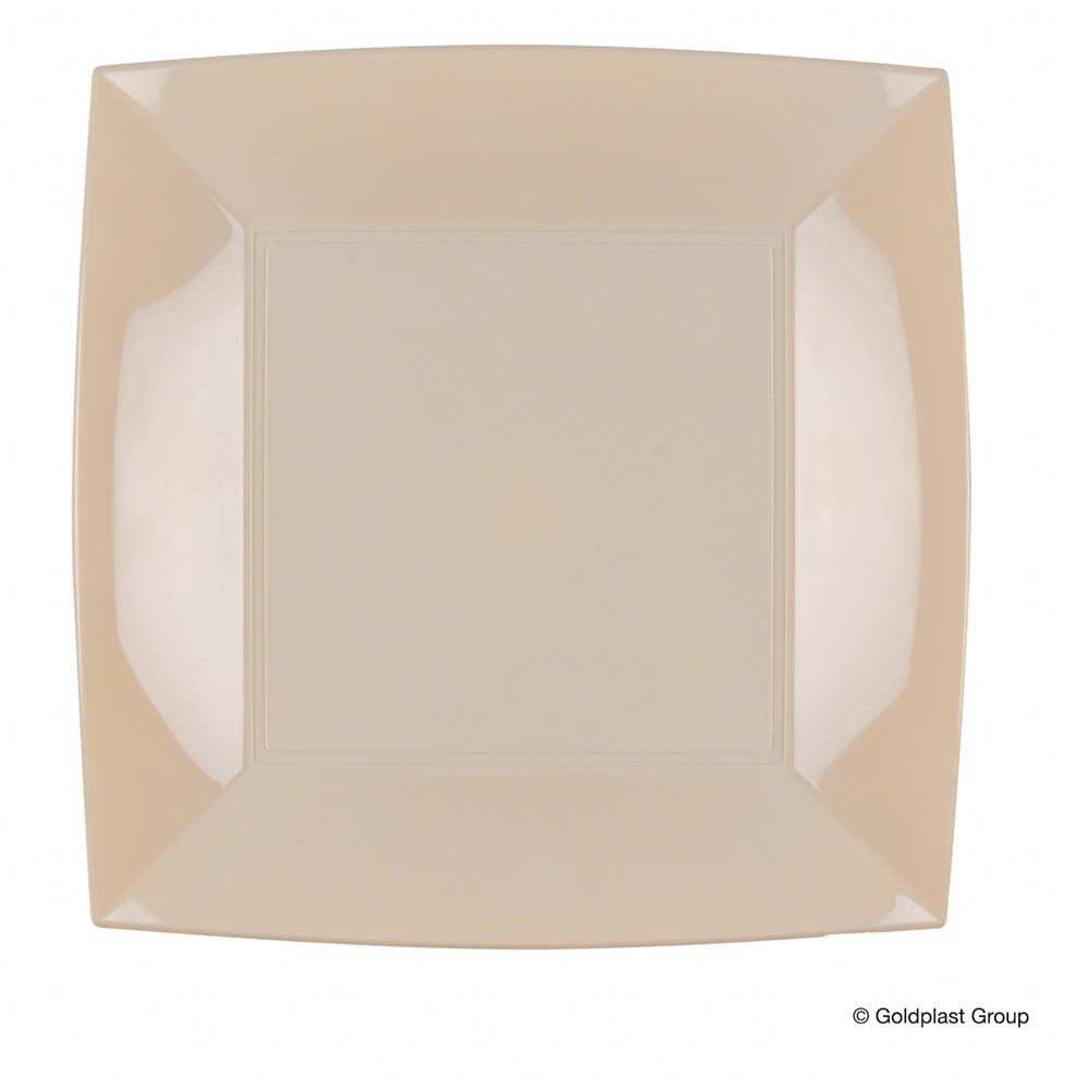 PIATTO PIANO QUAD. GRIGIO 230X230