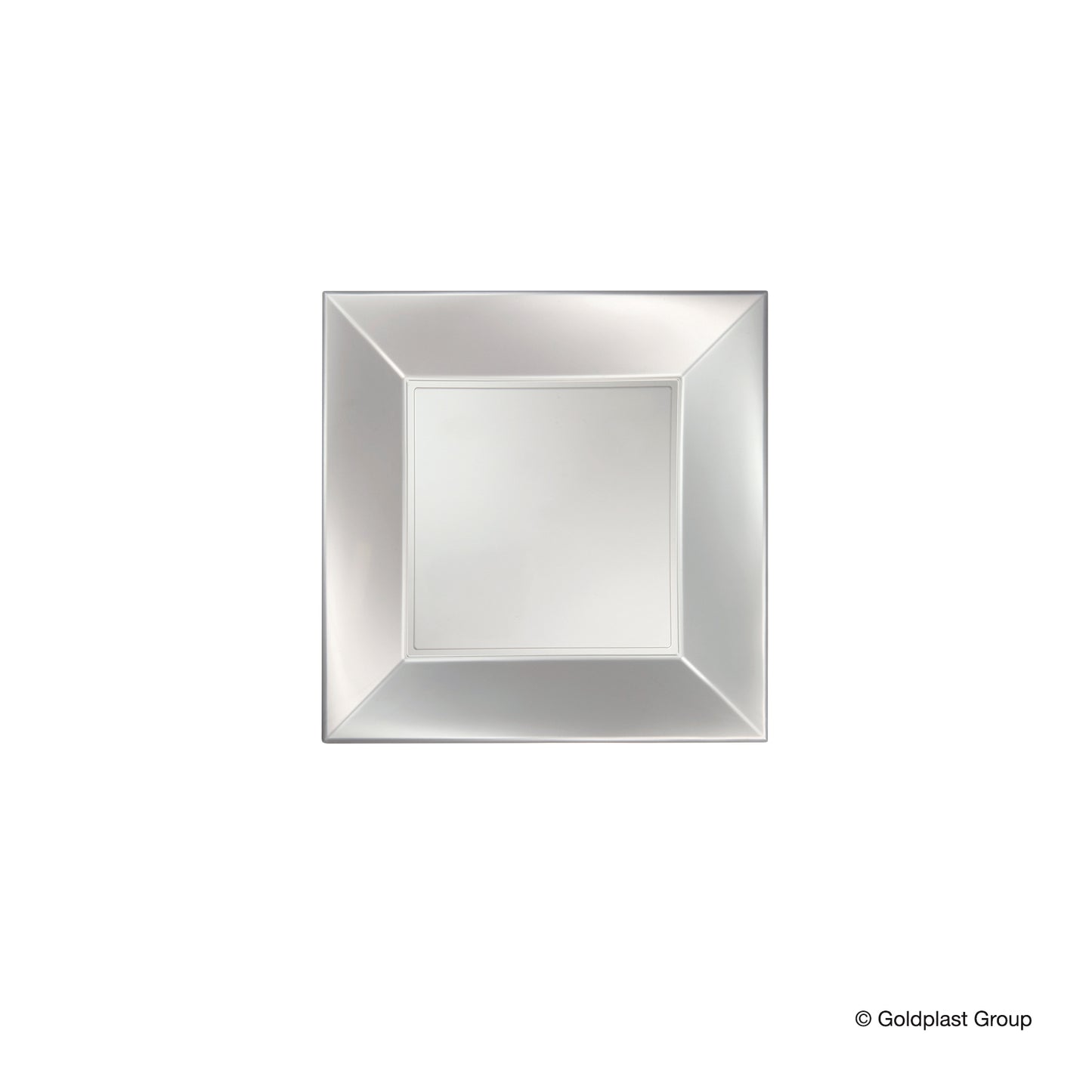 PIATTO PIANO NICE PP - BIANCO PERLÉ 230X230 MM