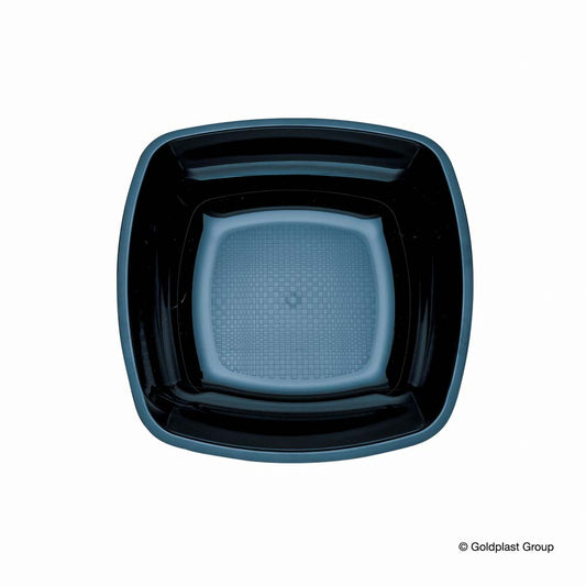 PIATTO FONDO QUAD. 180 IN PP NERO
