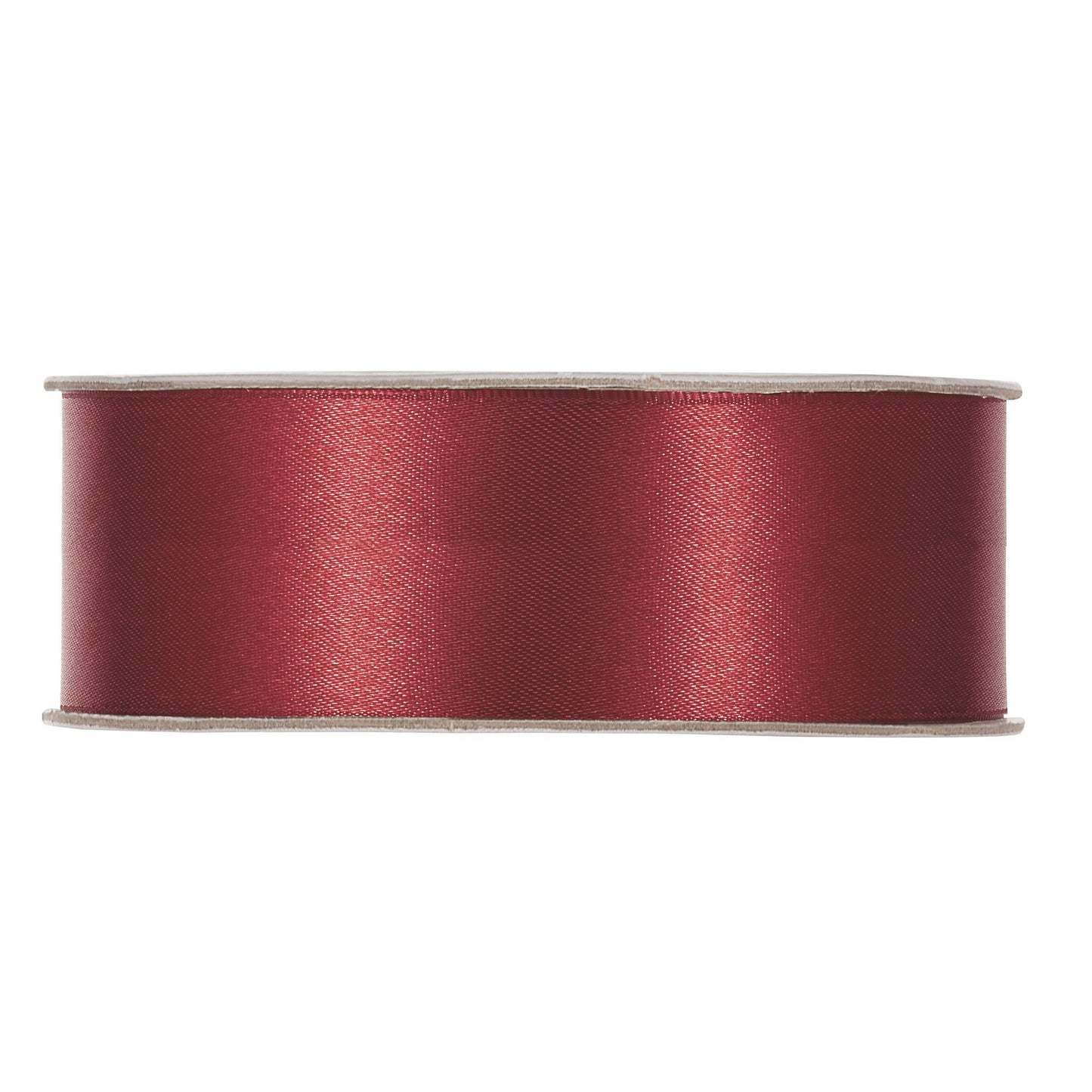 NASTRO DOPPIO RASO BORDEAUX