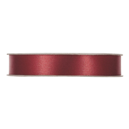 NASTRO DOPPIO RASO BORDEAUX