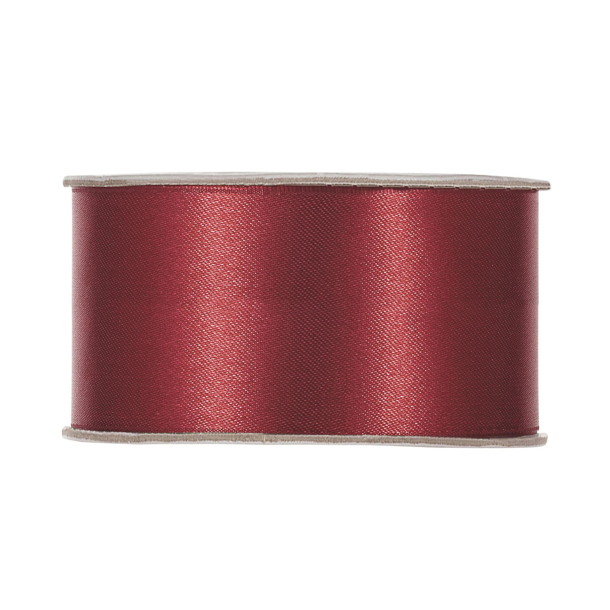 Nastro doppio raso bordeaux 40 mm x 25 m