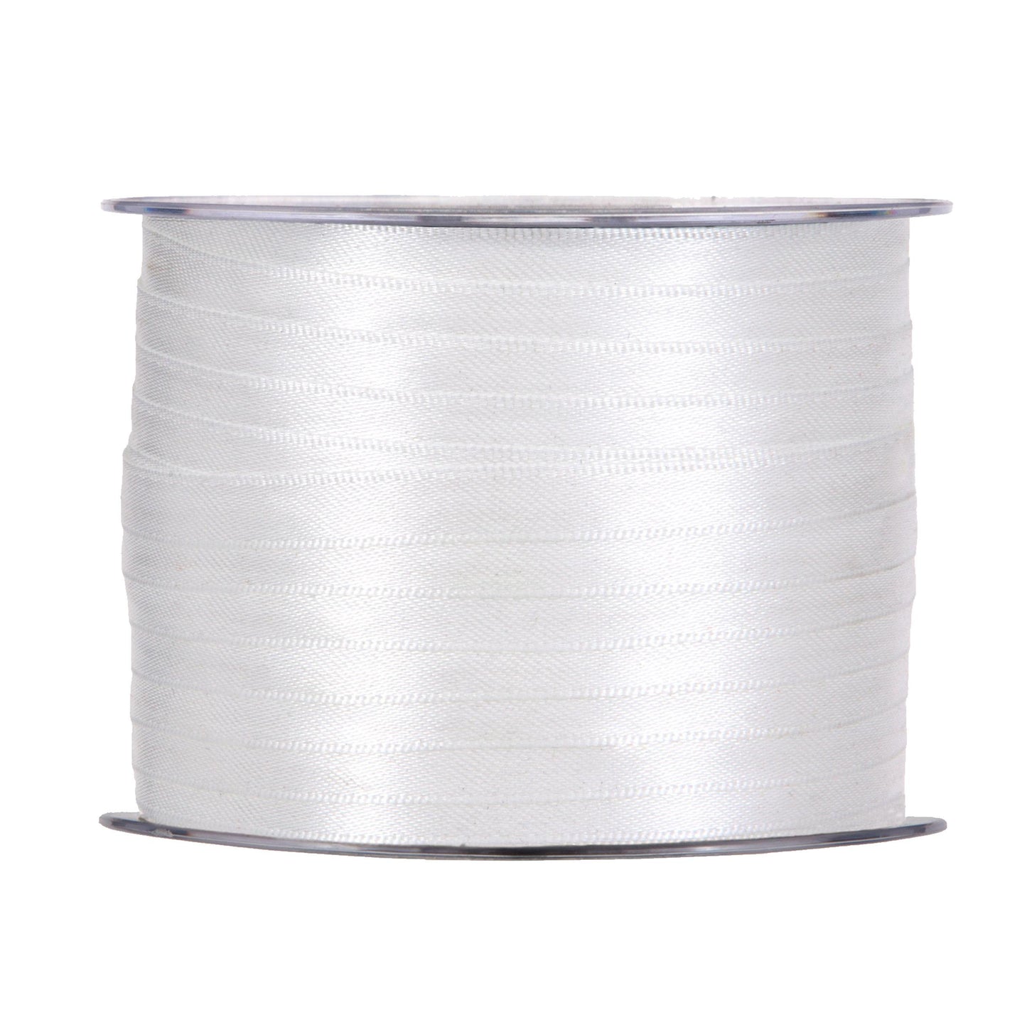 NASTRO DOPPIO RASO BIANCO 3 MM X 10 M