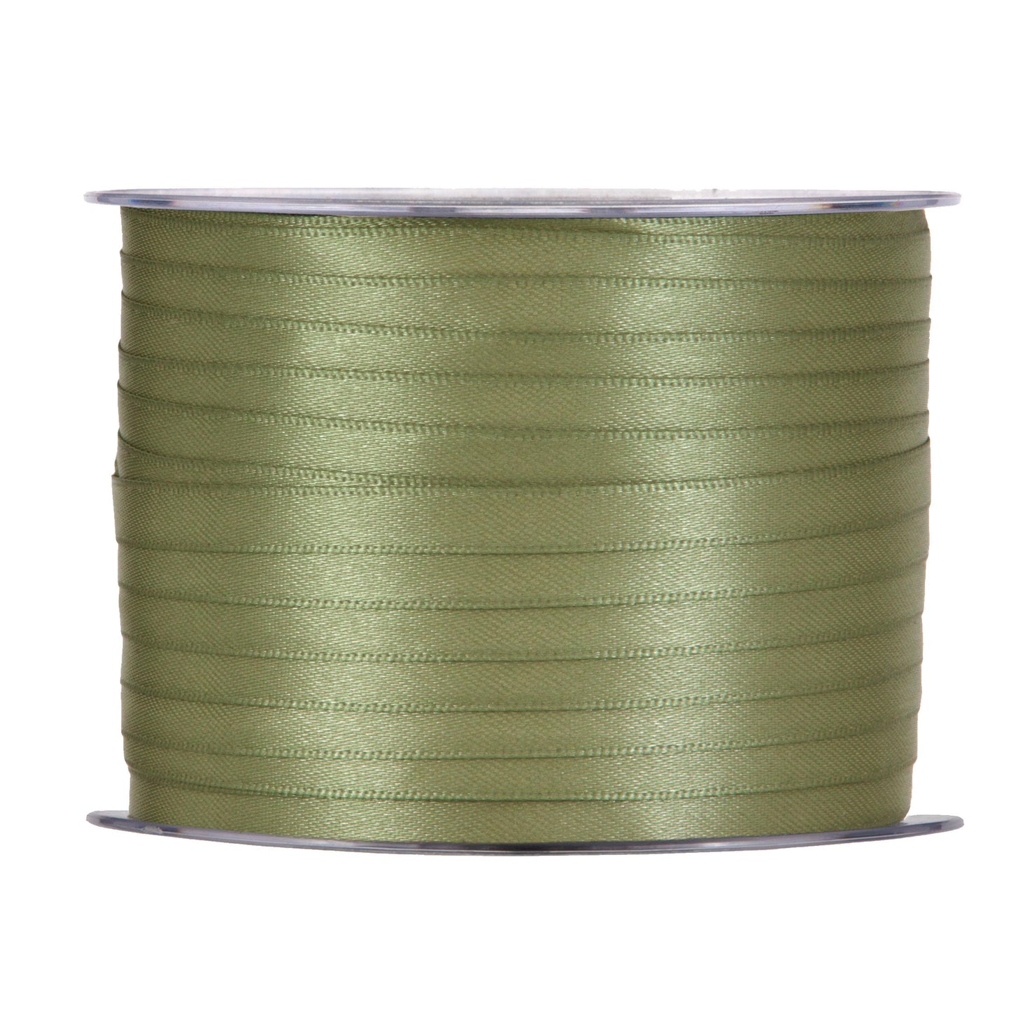 NASTRO DOPPIO RASO VERDE SALVIA