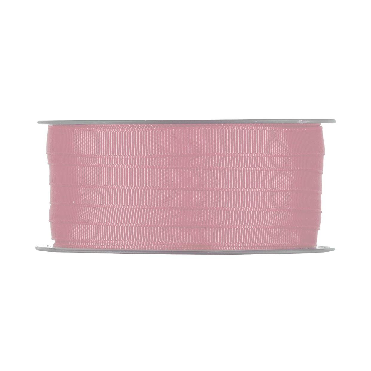 NASTRO GROS GRAIN MM10X50MT OLD PINK