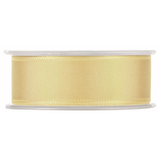 NASTRO GROS-GRAIN GIALLO CHIARO