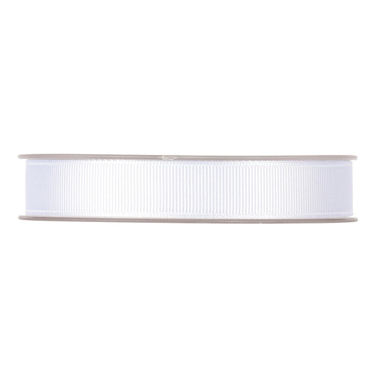 NASTRO GROS-GRAIN BIANCO 15 MM X 20 M