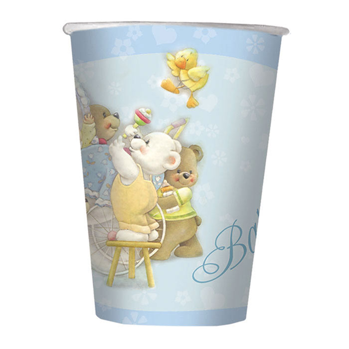 10 BICCHIERI .200 BABY BEARS CELESTE
