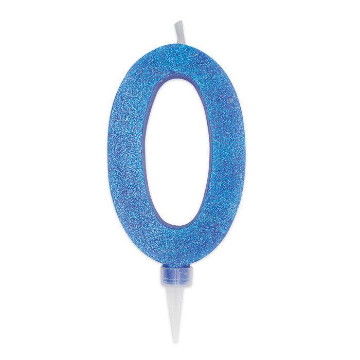 NUM. 0 MAX DI CERA SWEETY BLU GLITTER