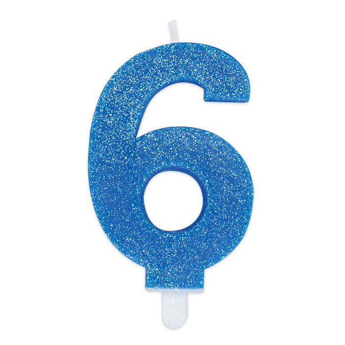 NUM. 6 DI CERA SWEETY CELESTE GLITTER