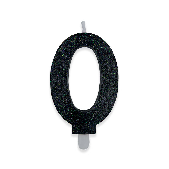 NUM. 0 DI CERA SWEETY NERO GLITTER