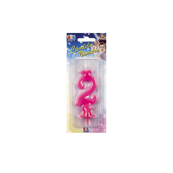 NUM. 2 DI CERA FUXIA