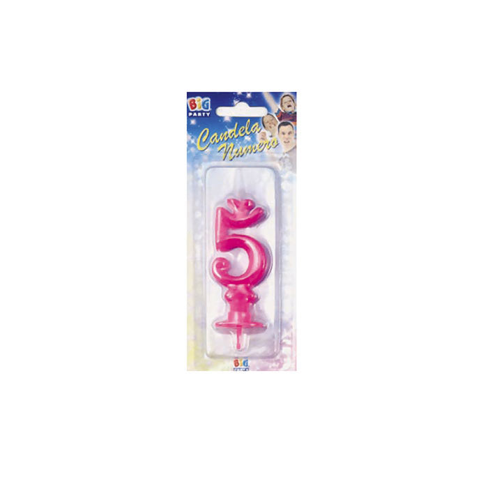 NUM. 5 DI CERA FUXSIA