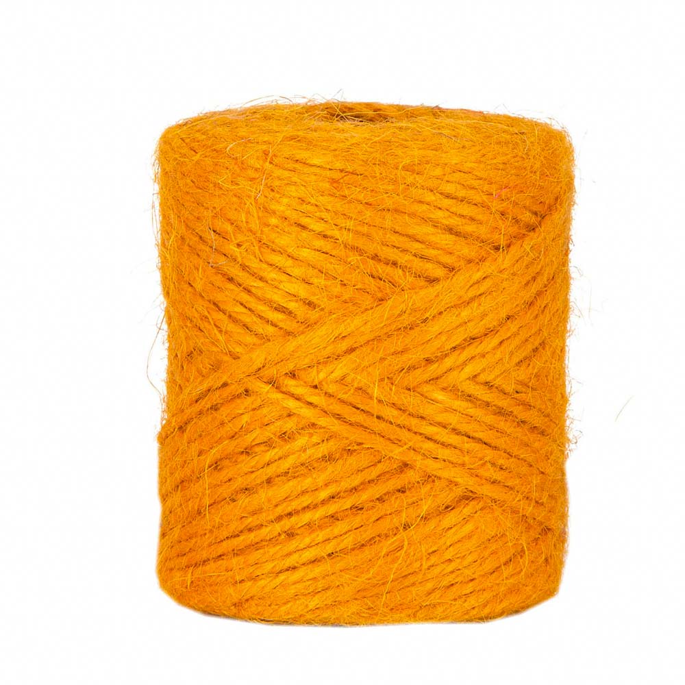 CORDONCINO JUTA A 3 CAPI 100 G ARANCIONE