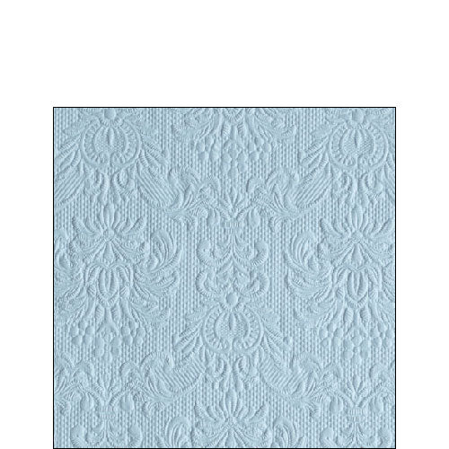 NAPKIN 25 ELEGANCE PALE BLUE FSC MIX