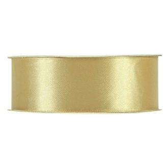 NASTRO RASO MM25X50MT LIGHT GOLD