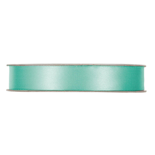 NASTRO DOPPIO RASO VERDE MENTA