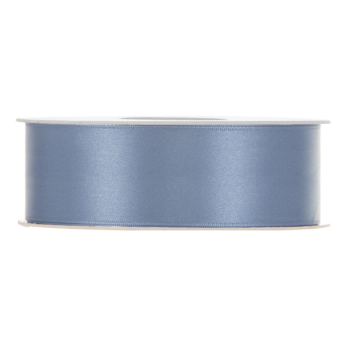NASTRO DOPPIO RASO BLU FUMO 40 MM X 25 M