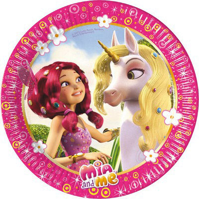 PIATTO 23 CM BUSTA 8 PZ * MIA AND ME
