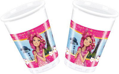 Bicchiere pl.200 ml busta 8 * Mia and Me