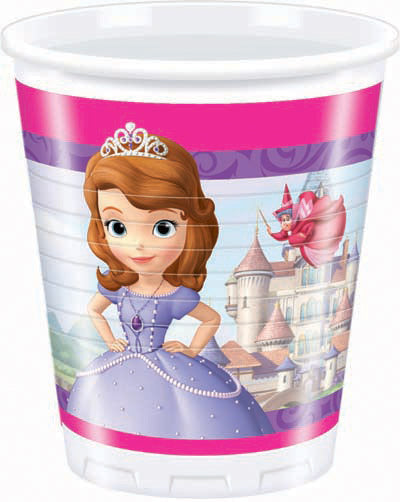BICCHIERE PLAST. BUSTA 8 *SOFIA