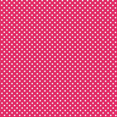 TOVAGL. 25X25  3V MAGENTA A POIS BIANCHI