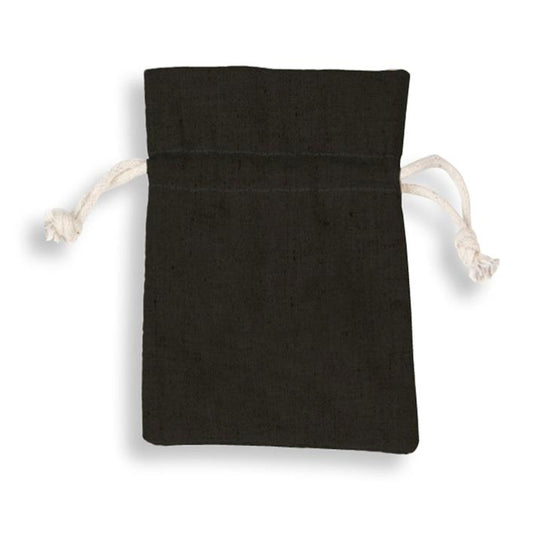 SACCHETTO COTONE CM9X12 BLACK
