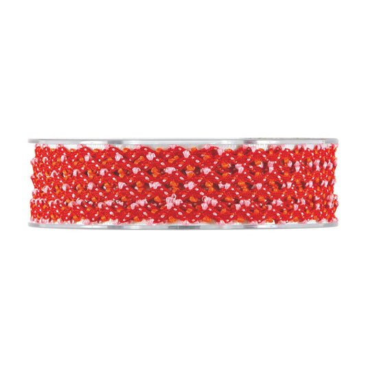 PASSAMANERIA ROSSO+ROSA 25 M