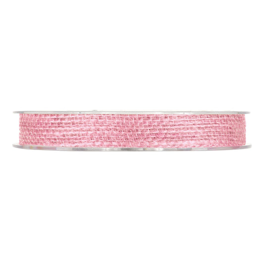 JUTE RIBBON MM15X12MT PINK