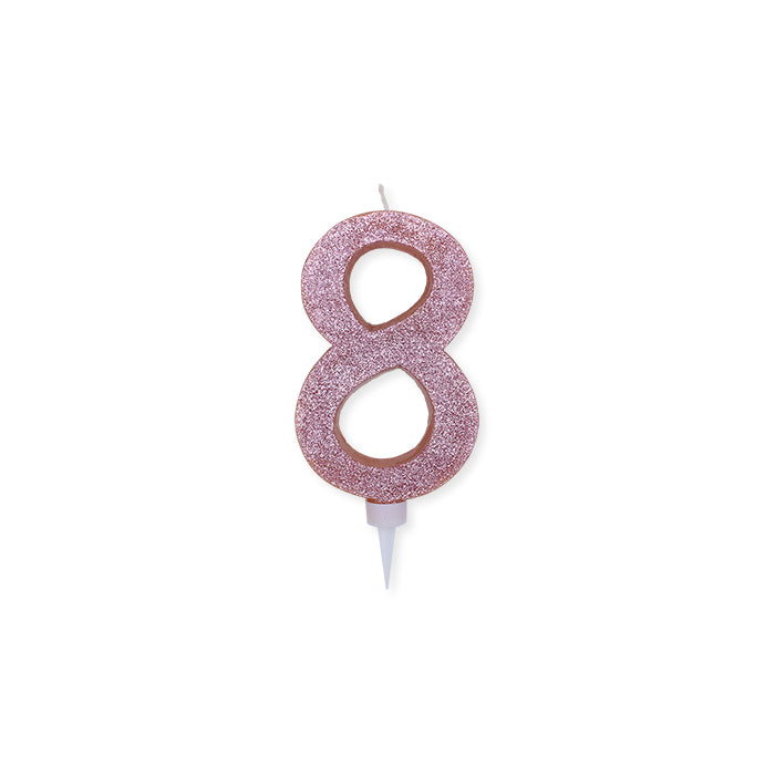 NUM. 8 MAX DI CERA SWEETY ROSE GOLD GLIT