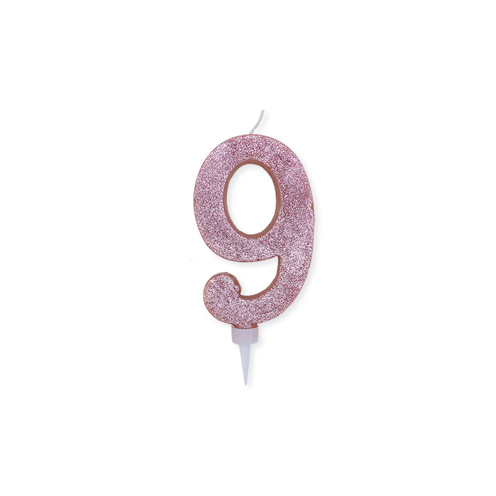 NUM. 9 MAX DI CERA SWEETY ROSE GOLD GLIT
