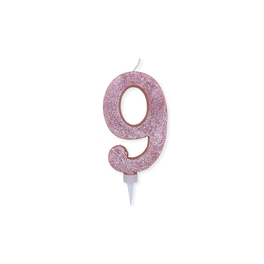 NUM. 9 MAX DI CERA SWEETY ROSE GOLD GLIT