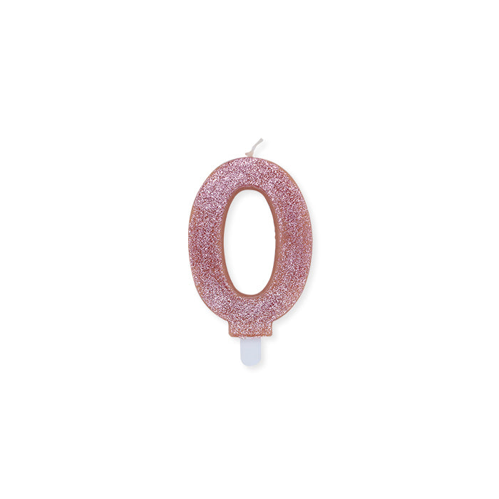 NUM. 0 DI CERA SWEETY ROSE GOLD GLITTER