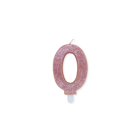 NUM. 0 DI CERA SWEETY ROSE GOLD GLITTER