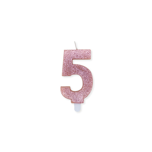 NUM. 5 DI CERA SWEETY ROSE GOLD GLITTER