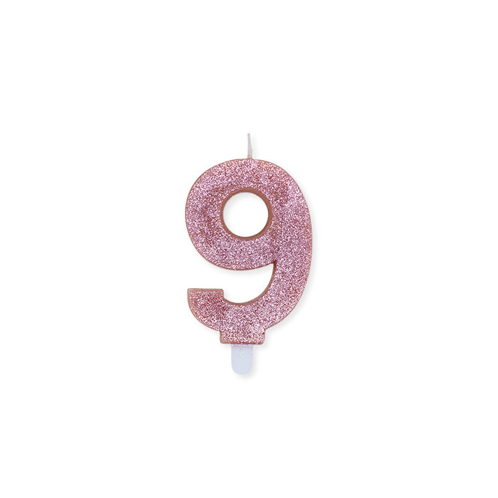 NUM. 9 DI CERA SWEETY ROSE GOLD GLITTER