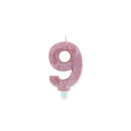 NUM. 9 DI CERA SWEETY ROSE GOLD GLITTER