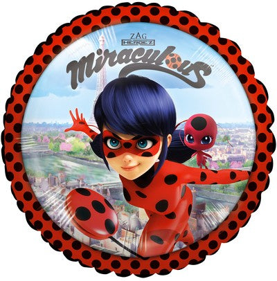 STANDARD ""MIRACULOUS" FOIL BALLOON ROUN