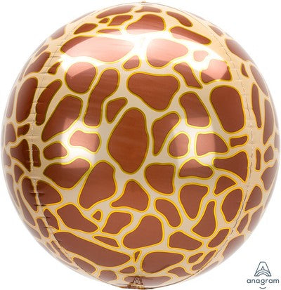 ORBZ GIRAFFE PRINT FOIL BALLOON G20 PACK