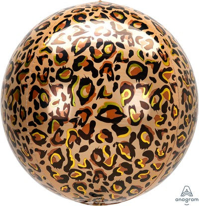 ORBZ LEOPARD PRINT FOIL BALLOON G20 PACK