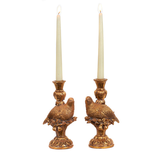 CANDELABRI MONOFIAMMA ORO 24CM