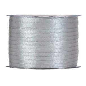 NASTRO DOPPIO RASO ARGENTO